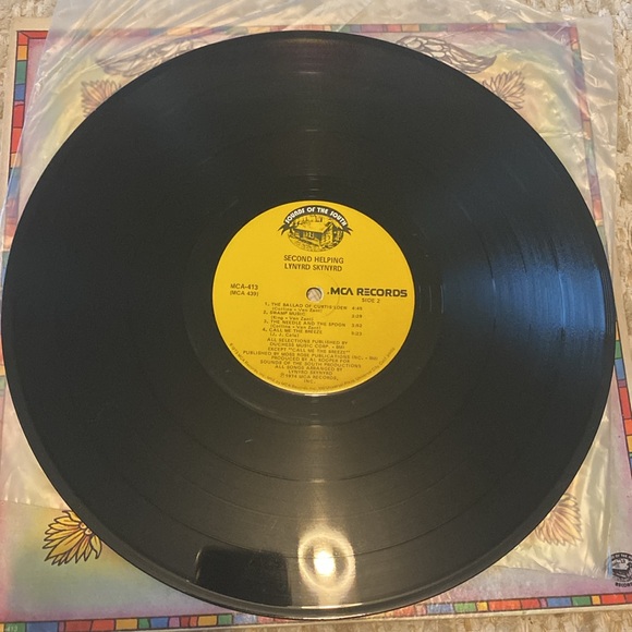 Lynyrd Skynyrd Second Helping Vinyl Record - Picture 4 of 4